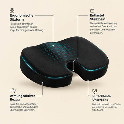 OrthoSSitzkisseneat™ – Ergonomisches Sitzkissen