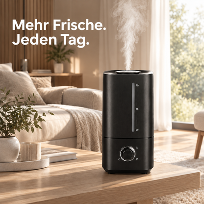 PureFlow – Luftbefeuchter für trockene Luft